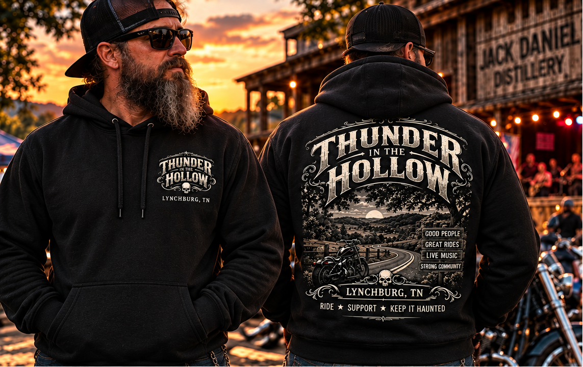 ⚡ Thunder in the Hollow 2026 Official Rally Hoodie