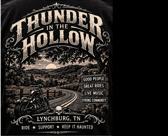 ⚡ Thunder in the Hollow 2026 Official Rally Tee