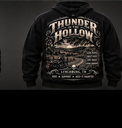 ⚡ Thunder in the Hollow 2026 Official Rally Hoodie