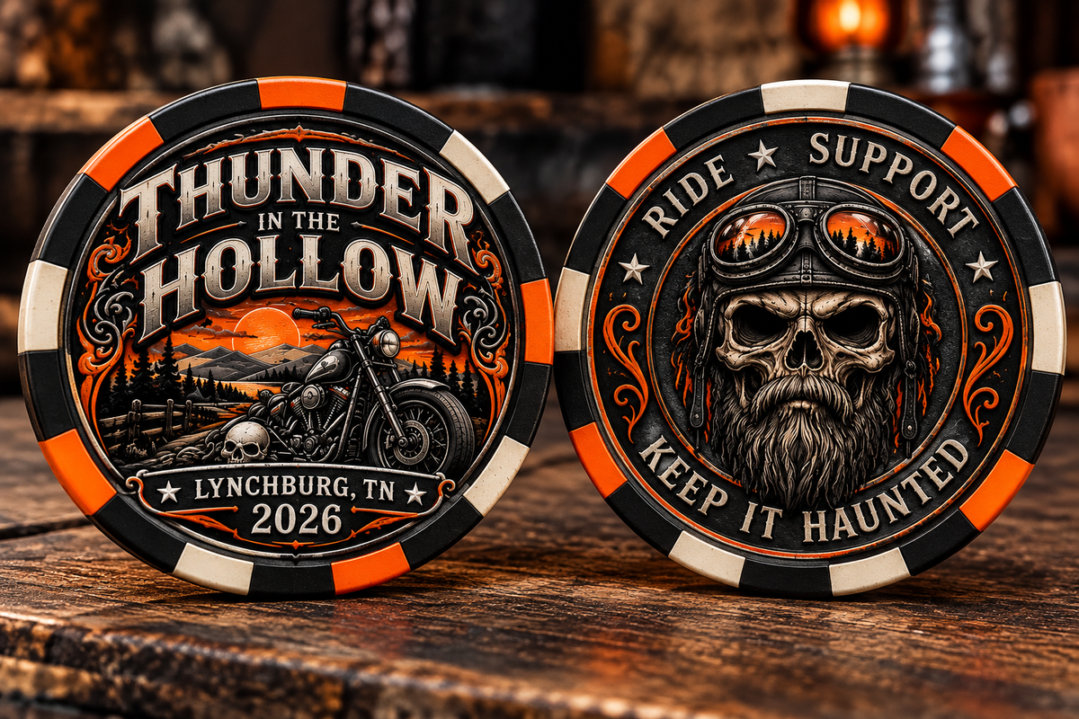 Thunder in the Hollow 2026 Commemorative Poker Chip