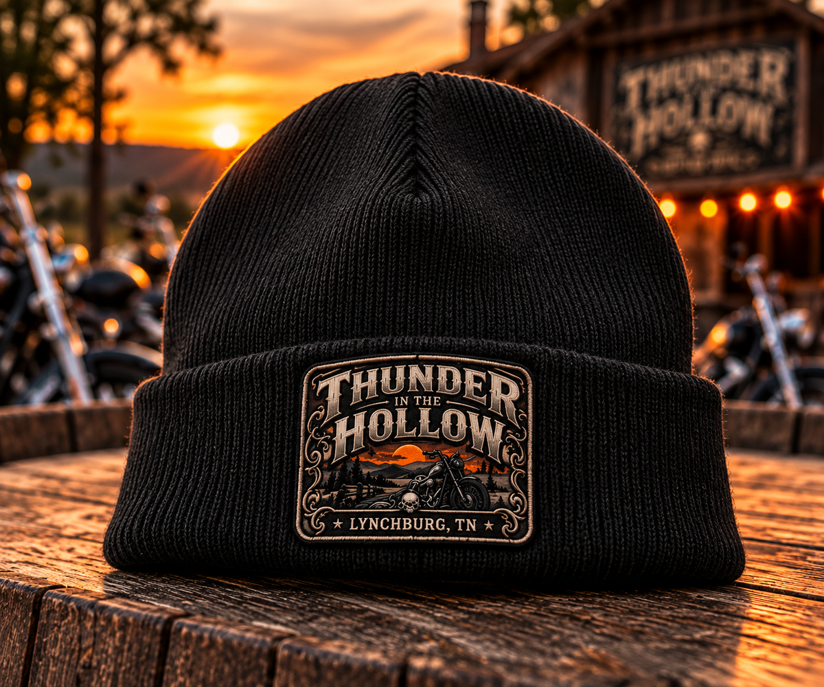 Thunder in the Hollow 2026 Official Rally Beanie 🏍️⚡