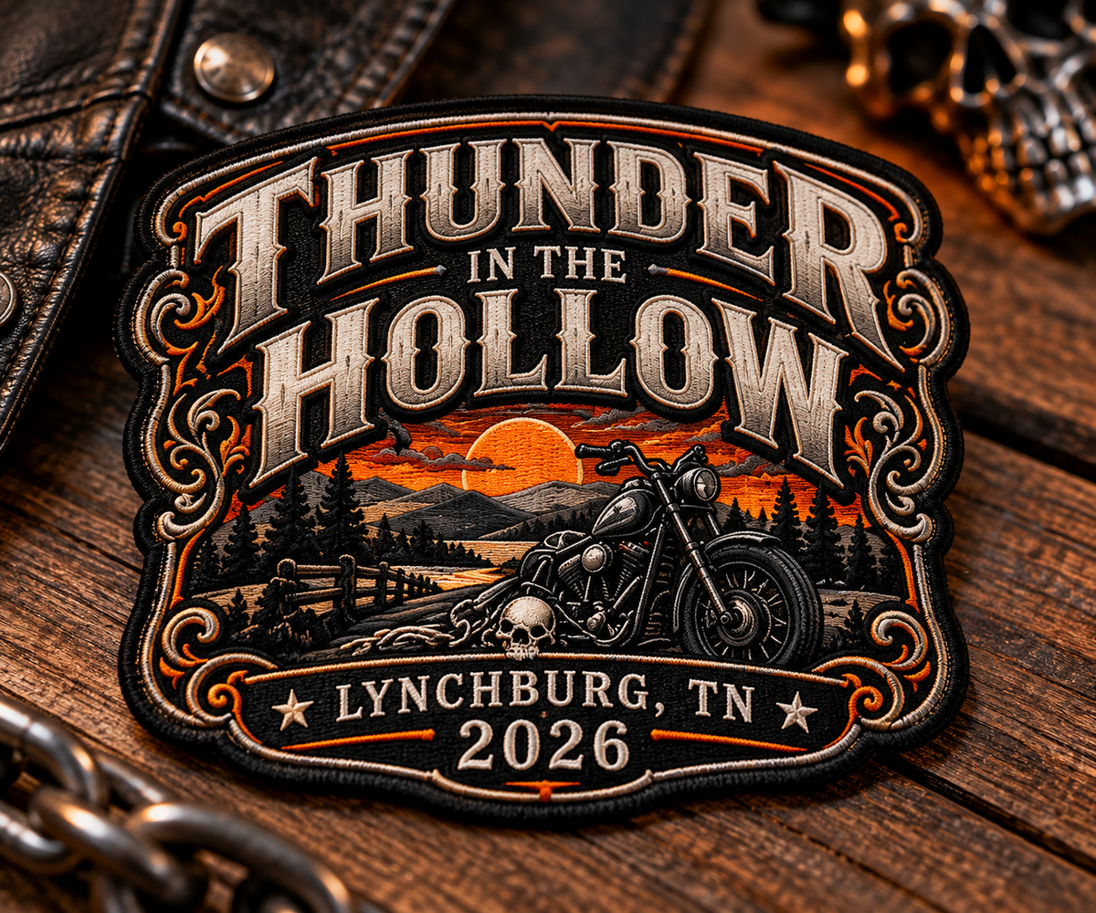 Thunder in the Hollow 2026 Official Rally Patch 🏍️⚡